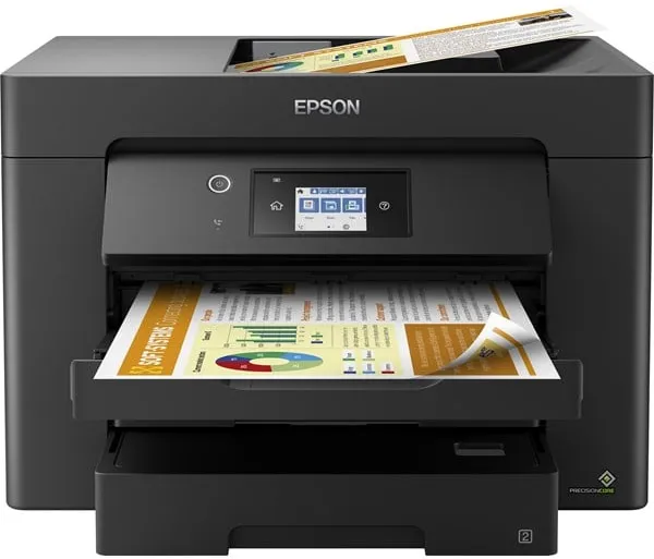 Epson WorkForce WF-7830DTWF A3 All in One Inkjet Printer Multifunction with Fax - Colour - Ink